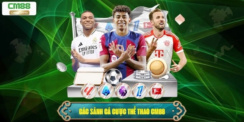 Sự đa dạng của các sảnh cá cược thể thao Cm88